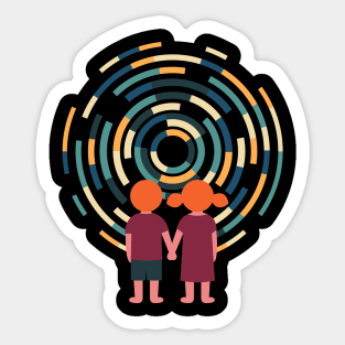 Time Travel Sticker